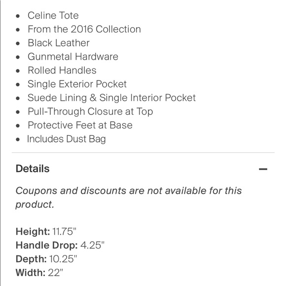 Celine Medium Luggage Phantom Tote - Picture 10 of 10